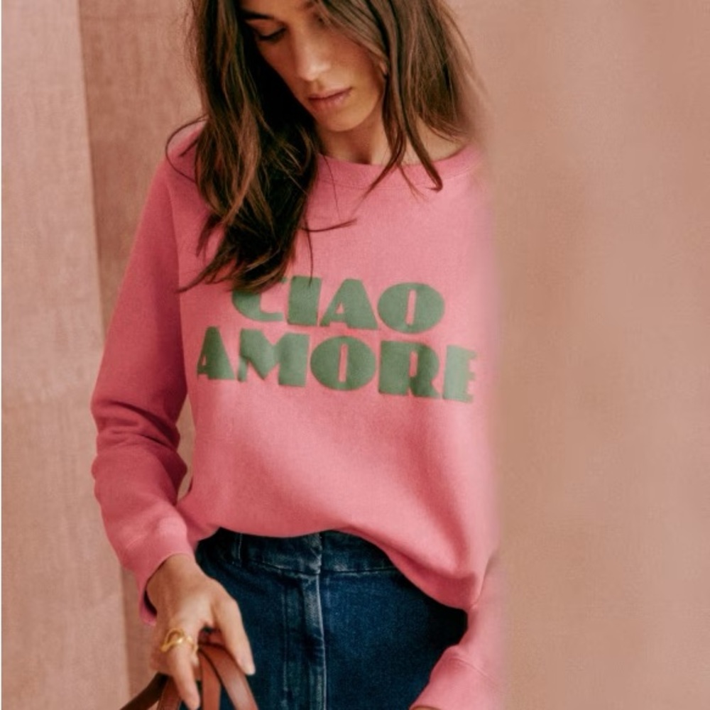 Sézane Ciao Amore Sweatshirt